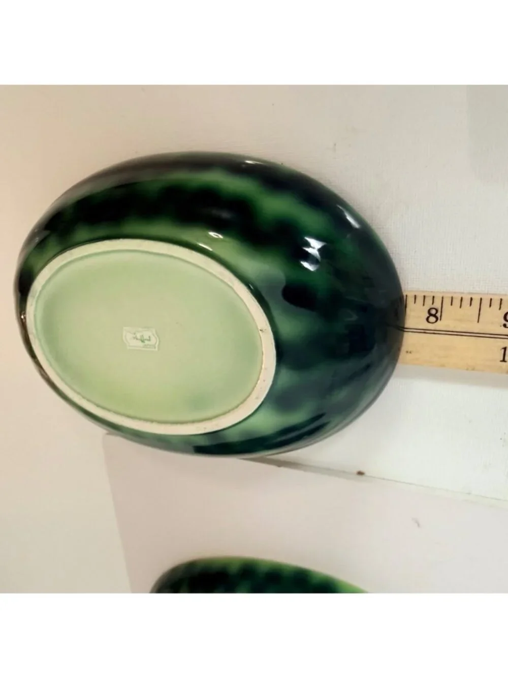 Vintage Shafford Watermelon Bowls Set 2 Ceramic Fruit Dish Summer Kitchen